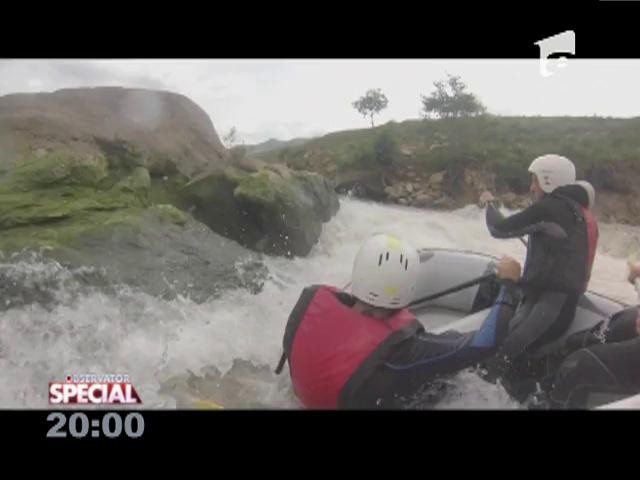 SPECIAL! Reporter &icirc;n misiune... posibilă: rafting