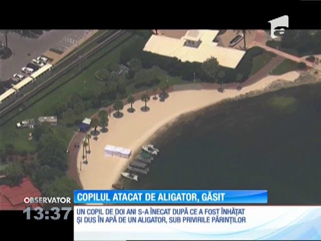Corpul copilului atacat de aligator, &icirc;n Florida, a fost găsit de către polițiști