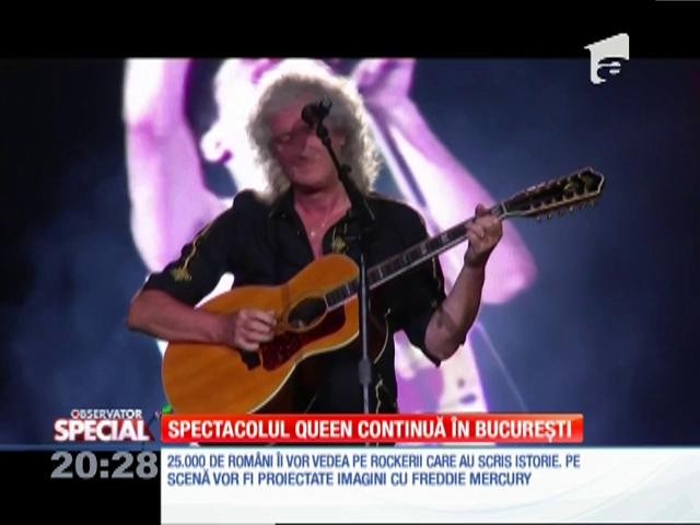 SPECIAL! Spectacolul Queen continuă &icirc;n Bucureşti