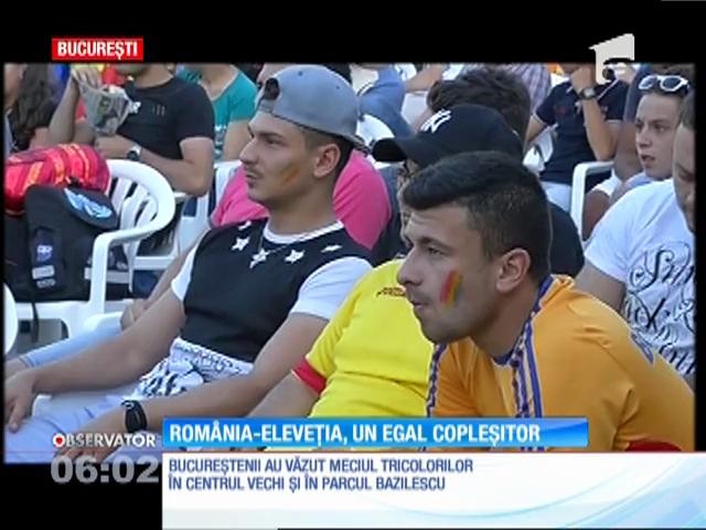 EURO 2016. Rom&acirc;nia - Elveția, un egal copleșitor