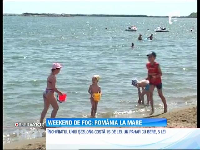 40.000 de turişti, aşteptaţi pe litoral &icirc;n acest weekend