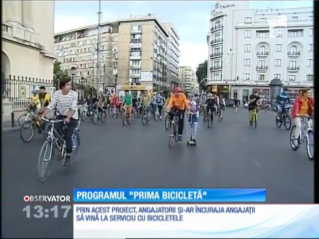 Senatorii vor să pună &icirc;n aplicare programul "Prima bicicletă"