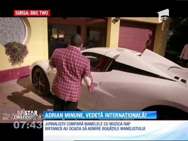 Adrian Minune, Florin Salam, dar şi alţi manelişti, personaje principale &icirc;n documetarul "New Gypsy Kings''