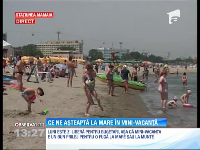 Peste 40 de mii de turişti sunt aşteptaţi pe litoral de Rusalii
