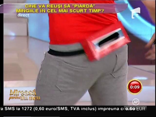 O nouă proba &icirc;n cursa pentru maşină! Cine scutură mai bine din posterior, c&acirc;ştigă! Vezi ce au făcut băieţii