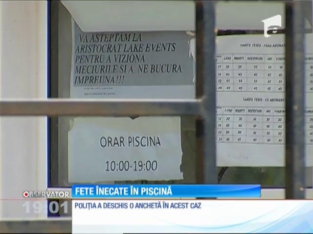 Două copile de 12 şi 16 ani se zbat &icirc;ntre viaţă şi moarte după ce s-au aruncat &icirc;ntr-o piscină din Capitală să se bălăcească