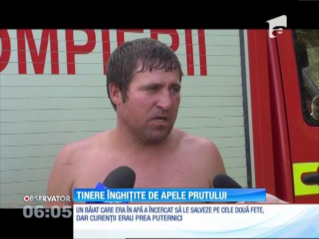 Două fete de 15 ani din Republica Moldova au fost &icirc;nghiţite de apele Prutului