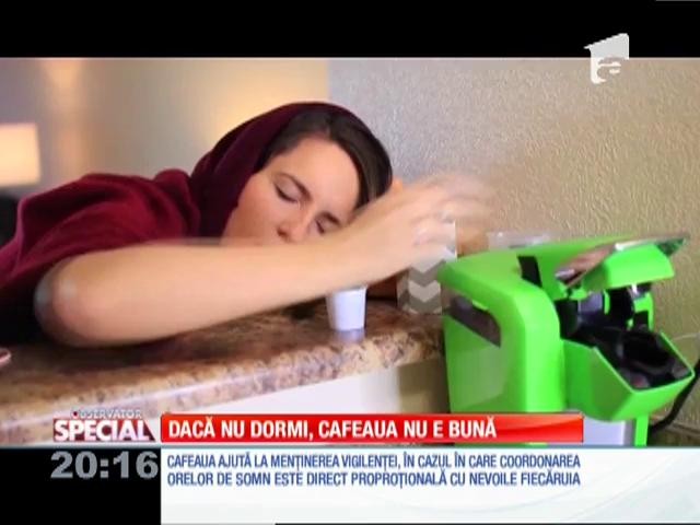 Special! Cafeaua nu &icirc;nlocuiește somnul