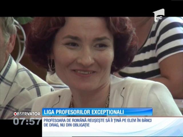 Ana Luiza Boboc, &icirc;n etapa finală a campaniei naţionale "Liga Profesorilor Excepţionali"