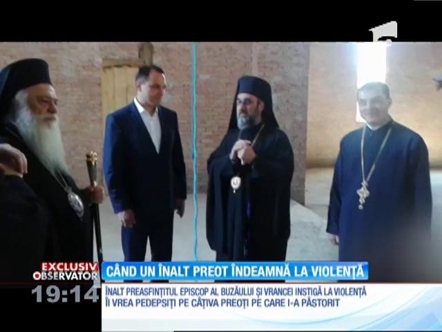 &Icirc;nalt Preasfinţitul Ciprian, episcop al Buzăului şi Vrancei, &icirc;i &icirc;ndeamnă pe preoți la violență