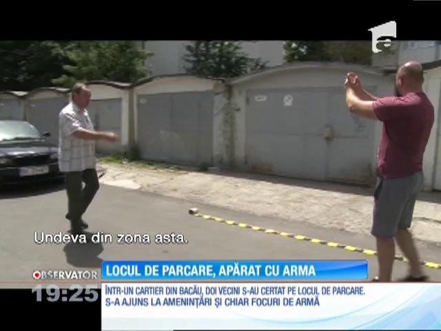 &Icirc;ntr-un cartier din Bacău, doi vecini s-au certat pe locul de parcare