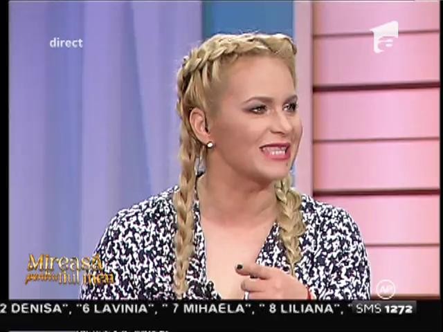Paula Chirilă &icirc;și serbează ziua de naștere &icirc;n platoul Mireasă pentru fiul meu