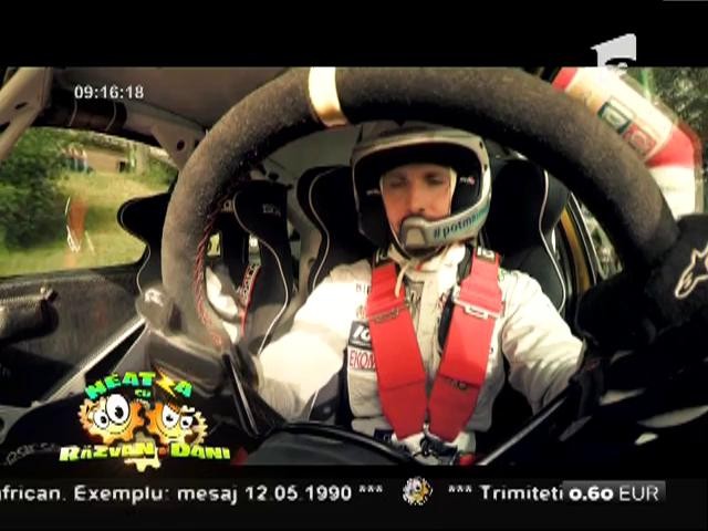 Dani, să nu zici că nu ți-am spus, vezi unde-ți lași mașina! Flavia şi Amalia s-au făcut piloți de curse