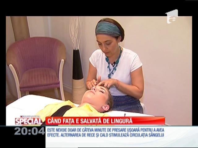 Special! Masajul facial cu lingura, un procedeu extrem de eficient pentru ten