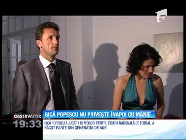 Gică Popescu, prima apariţie &icirc;ntr-un studio de televiziune, de la eliberărea sa din &icirc;nchisoare