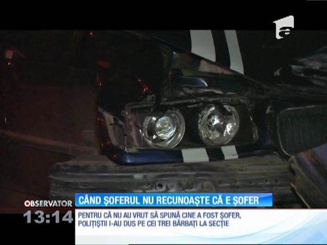 Poliţiştii din Botoşani n-au reuşit să descopere cine a condus un autoturism implicat &icirc;ntr-un accident