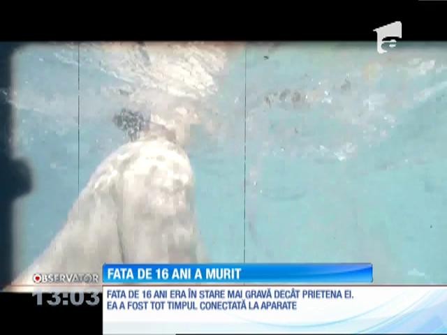 Una dintre fetele găsite &icirc;n piscina din Străuleşti a murit!