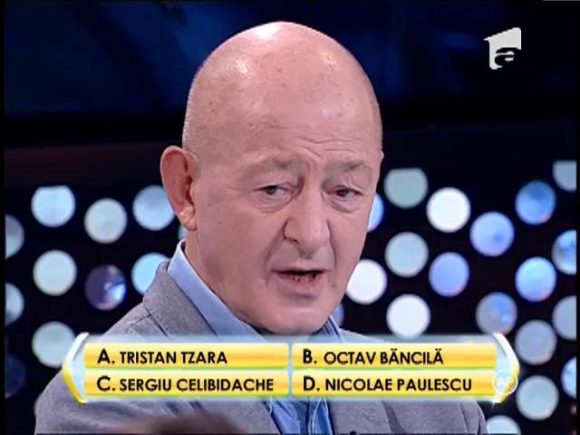 Rândul 5: Care dintre următoarele personalități ale culturii românești a fost un celebru dirijor?