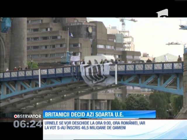 Zi importantă pentru Europa! Britanicii decid soarta U.E.