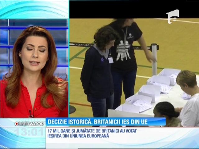 Marea Britanie iese din Uniunea Europeană