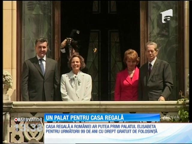 Casa Regală a Rom&acirc;niei ar putea primi &icirc;n folosinţă gratuită, pentru 99 de ani, Palatul Elisabeta