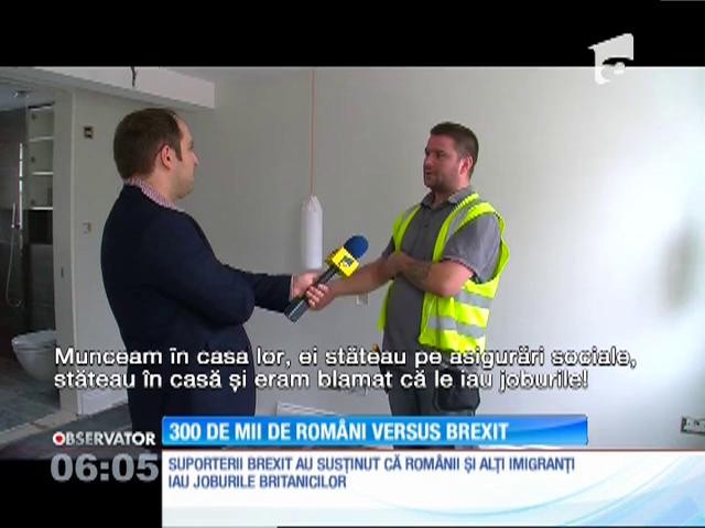 300 000 de mii de rom&acirc;ni versus Brexit