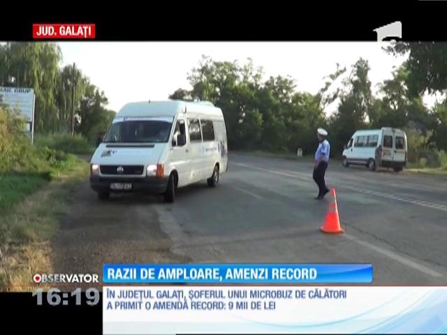 Poliţiştii rutieri au oprit &icirc;n trafic mii de autovehiculele de transport călători