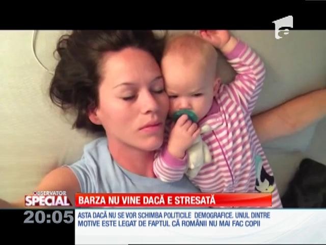 Special! Barza nu vine dacă este stresată