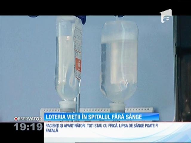 Criză de s&acirc;nge la unul dintre cele mai mari spitale din Rom&acirc;nia. Situaţia este fără precedent!