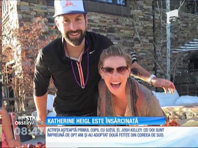 Actrița Katherine Heigl este &icirc;nsărcinată