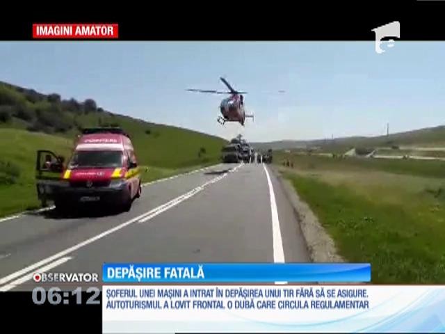 Un bărbat a murit &icirc;ntr-un accident pe DN1, &icirc;n județul Cluj
