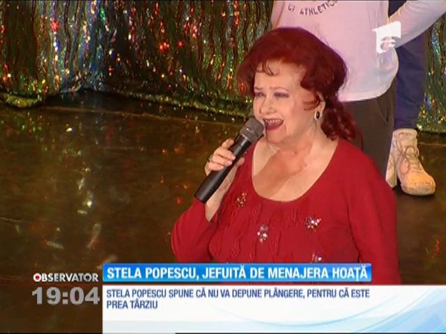 Stela Popescu și Mirabela Dauer au fost jefuite de aceeași menajeră