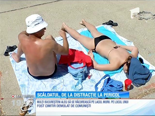 &Icirc;n locurile de scăldat neautorizate, distracţia se poate termina tragic