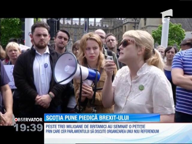 Parlamentul scoţian &icirc;şi va folosi dreptul de veto pentru a opri Brexitul