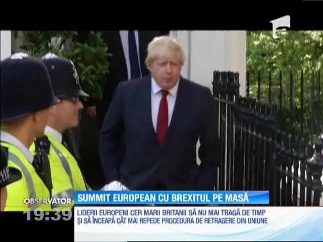 Uniunea Europeană vrea să pronunţe divorţul de Marea Britanie &icirc;n regim de urgenţă