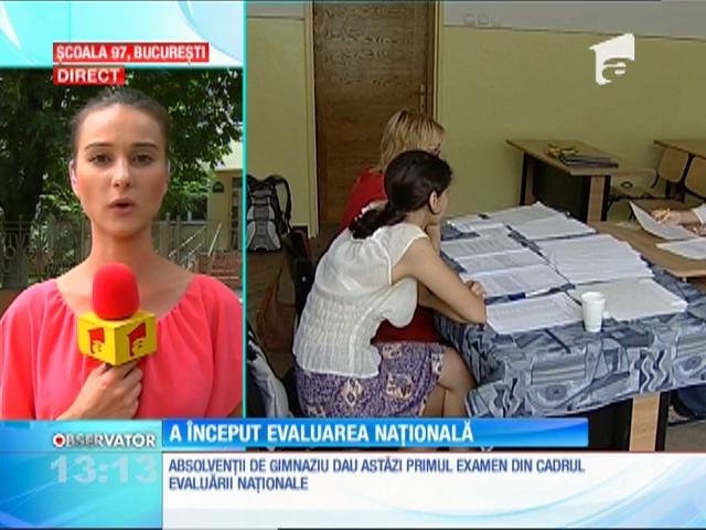 A &icirc;nceput examenul de Evaluare Naţională