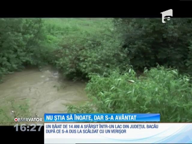 Nu știa să &icirc;noate, dar s-a scufundat &icirc;n apa de peste patru metri ad&acirc;ncime. Adolescentul a fost găsit fără viaţă