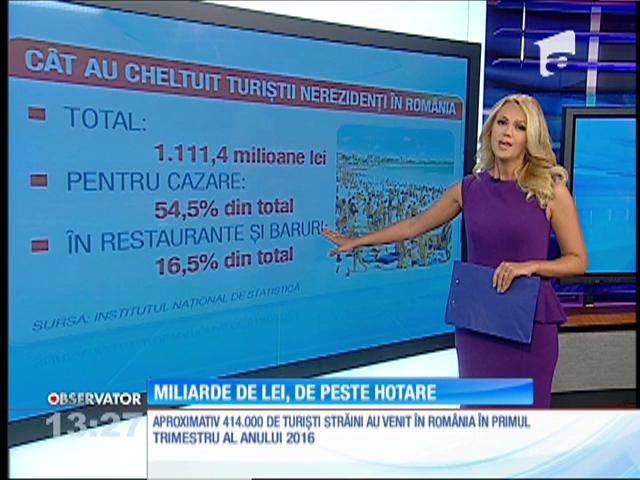 Peste 400 de mii de turişti străini au venit la noi &icirc;n ţară doar &icirc;n primul trimestru al acestui an