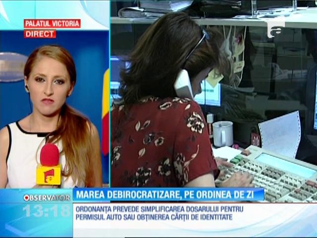Procedurile birocratice prin care rom&acirc;nii obţin unele acte vor fi simplificate