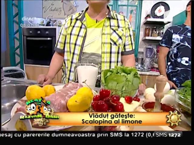 Reţeta lui Vlădutz: Scaloppine al limone