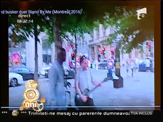 Smiley News: Seal a c&acirc;ntat "Stand by me" pe o stradă din Montreal