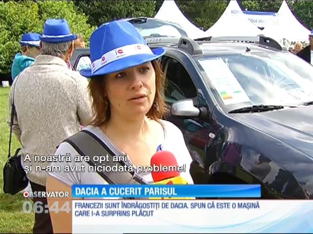 Dacia &icirc;ncă are farmec, la Paris