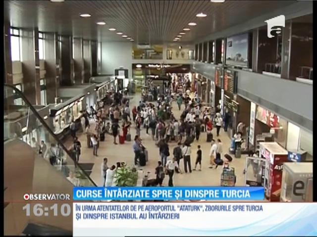 Zborurile spre Turcia vin şi pleacă cu &icirc;nt&acirc;rzieri