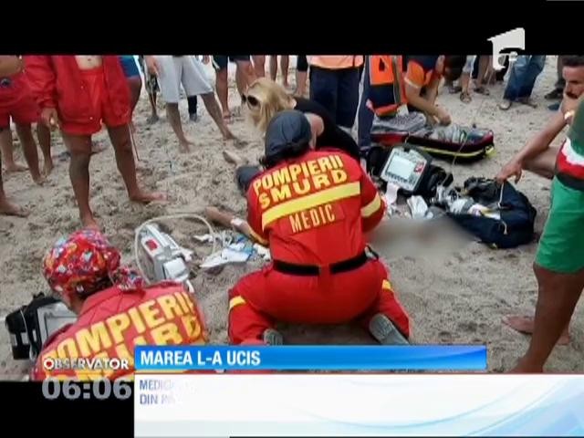 Un t&acirc;năr de 20 de ani din Bucureşti s-a &icirc;necat &icirc;n mare. Băiatul venise cu prietenii &icirc;n Vama Veche