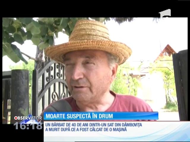 Moarte suspectă &icirc;n drum