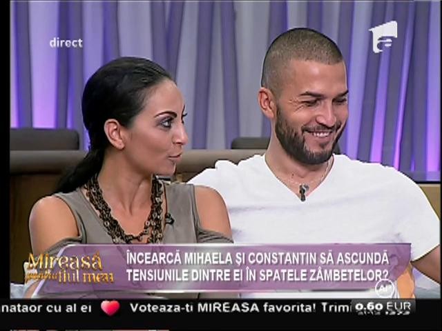 Mihaela: &rdquo;Constantin mă enervează deoarece nu-și spune &icirc;n direct nemulțumirile&rdquo;