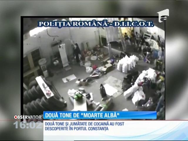 Cea mai mare cantitate de cocaină depistată vreodată &icirc;n Rom&acirc;nia. Drogurile valorează 625 de milioane de euro!