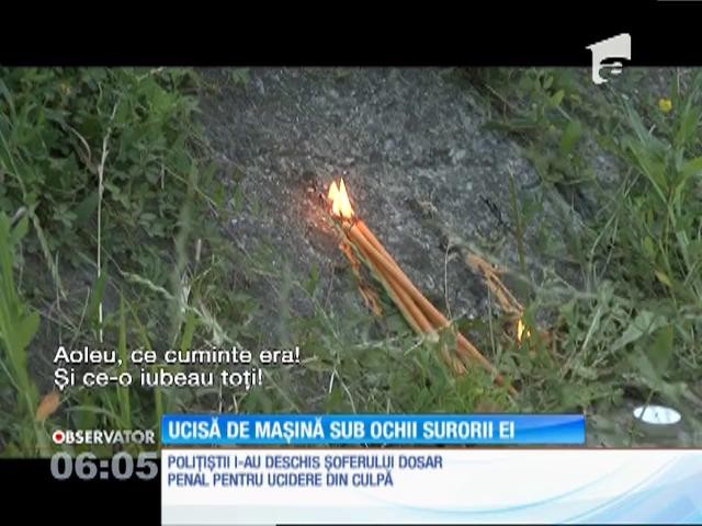 O fată de nouă ani din Curtea de Argeş a fost lovită mortal de o maşină