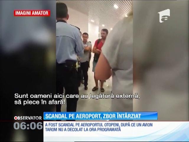 Scandal pe Aeroportul Otopeni, după ce o cursă TAROM a &icirc;nt&acirc;ziat mai bine de patru ore
