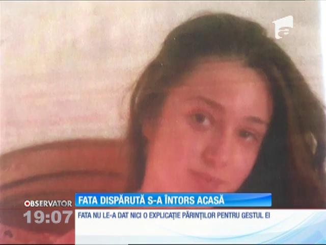 Denisa, adolescenta dată dispărută de pe 20 iunie, s-a &icirc;ntors acasă